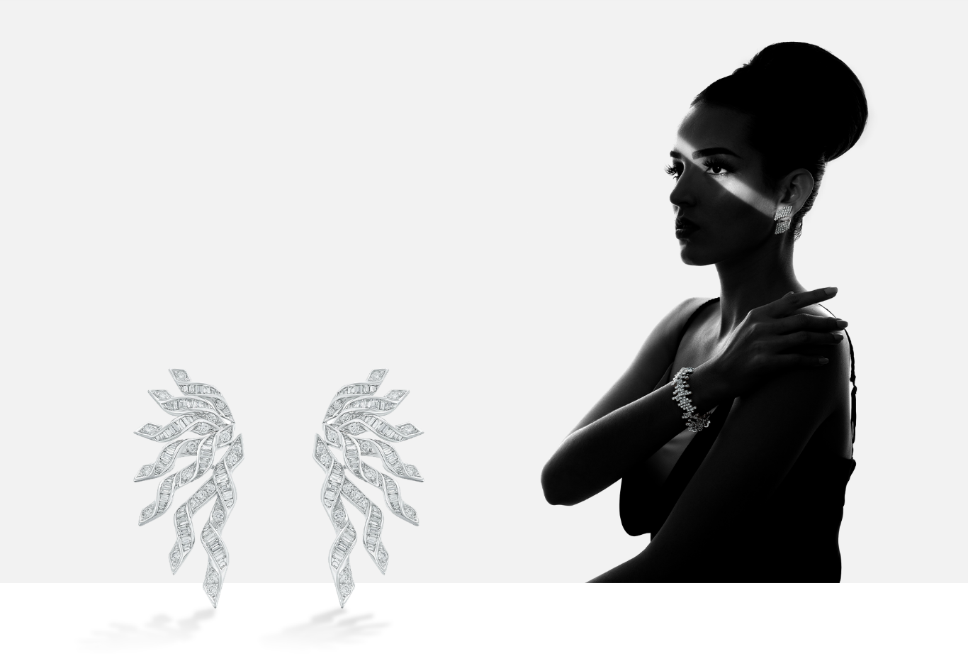 DeGem Vero Amore combined modern architecture with creative jewellery design, inspired by Georgian sculptor Tamara Kvesitadze's moving steel sculpture - DeGem Malaysia