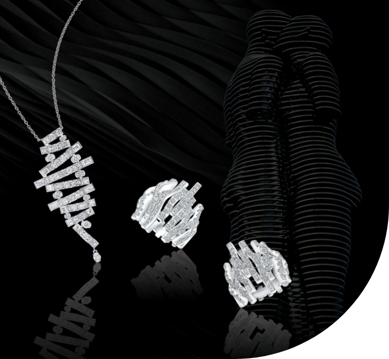 DeGem Vero Amore Collection is inspired by the love story of Ali & Nino, the monument of two lovers standing at the seaside boulevard of Batumi, Georgia - DeGem Malaysia